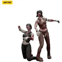 Joy toy (CN) Zombie Dark Source Action Figuur 2-Pack Female wrestlers 8 cm Action Figuur