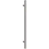 Hardbrass Voordeurgreep Toronto T-model vierkant handgreep 660x25mm - RVS