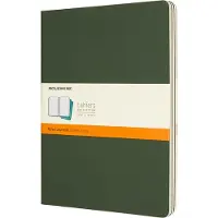 Moleskine Cahier Journals - Extra Large - Gelinieerd - Groen - set van 3