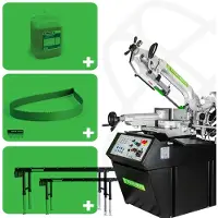 Kippers Rijssen Eggenberg EBS2750 Bandzaagmachine metaal 255mm 400V | BUNDEL 1