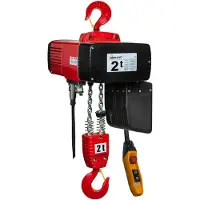 Kippers Rijssen Elektrische kettingtakel DEH - 400V - 2 ton - 3 meter hijshoogte - dubbele snelheid - 2 parten