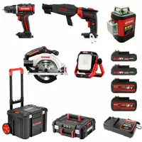 Dry Keyang PP24.DRYWALL Accu Combiset 5 Machines – Geleverd in Trolley & koffer 18V