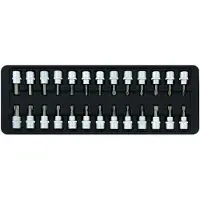 Kippers Rijssen Bit doppenset 3/8" 26 dlg