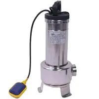 Kippers Rijssen Dompelpomp RVS met vlotter 0,75kW 230V - MVS10F