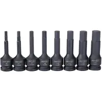 Kippers Rijssen XP Tools Impact doppenset inbus 1/2 8 delig XPT