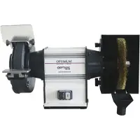 Optimum GU25B 400V werkbankslijper met borstel Ø 250 - 1500W