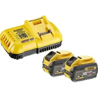 DeWalt DCB118X2-QW 18 / 54V FlexVolt Li-Ion Accu Starterset (2x 9.0Ah) + Lader