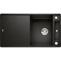 BLANCO Axia III 5 S-F zwart/noir auto.