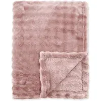 Byrklund Bedsprei Ribbed Comfort - Oud Roze 150 x 200 cm