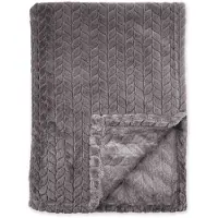 Byrklund Bedsprei Twill Touch - Antraciet 150 x 200 cm