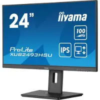 Iiyama PC-scherm - - 23,8" - Full HD - 100Hz - IPS-paneel - 1ms - Verstelbare voet + Pivot - Prolite XUB2493HSU-B7