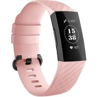 IMoshion Siliconen bandje voor de Fitbit Charge 3 / 4 - Roze