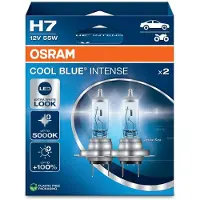Osram Cool Blue Intense Next Gen H7 halogeen autolampen – witter licht en tot 100% meer zicht - Duitse kwaliteit - set met 2 lampen - 64210CBN-2HB