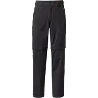 Vaude - Farley Stretch Zip Off Pants II - Afritsbroek 50 - Long, grijs