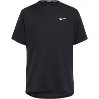 Nike Functioneel shirt 'Miler' zwart / wit