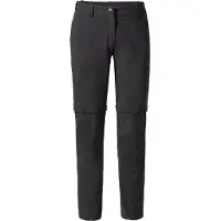 Vaude - Women's Farley Stretch Zip Off Pants II - Trekkingbroek 36 - Regular, zwart