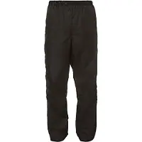 Vaude Men's Fluid Full-zip Pants II, regenbroek, heren, zwart