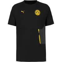 Puma Functioneel shirt 'Borussia Dortmund' curry / zwart