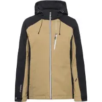 Killtec ski jas dames - 42630 - taupe/zwart - dames ski jas - maat 46