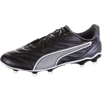 Puma Voetbalschoen 'King Pro' grijs / zwart / wit