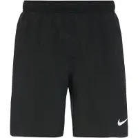 Nike Sportbroek 'Challenger' zilvergrijs / zwart