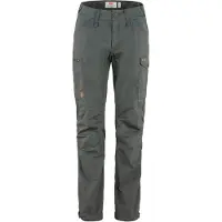 Fjall Raven - Women's Kaipak Trousers Curved - Trekkingbroek 36 - Fixed Length, grijs