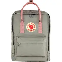 Fjällräven Rugzak 'Kånken' rookgrijs / pink / rood