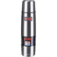 Thermos - Light & Compact Vaccuum Flask 1 l, grijs