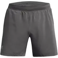Under Armour Sportbroek 'Launch 5' grijs / wit