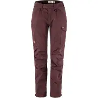 Fjällräven - Women's Kaipak Trousers Curved - Trekkingbroek 44 - Fixed Length, bruin