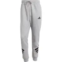 Adidas Sportbroek 'Future Icons' grijs gemêleerd / zwart