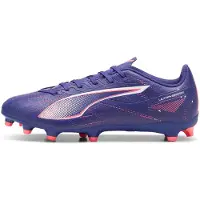 Puma Voetbalschoen 'Ultra 5 Play' violetblauw / pitaja roze / wit