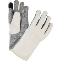 Vaude - Women's Tinshan Gloves V - Handschoenen 7, grijs/beige