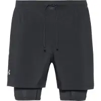 Under Armour Sportbroek 'Launch' zwart / wit