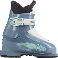 Salomon - Kinder skischoenen - T1 Copen voor Unisex - Kindermaat 16 - Blauw