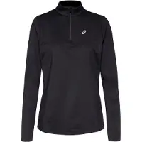 Asics - Women's Core L/S 1/2 Zip Winter Top - Hardloopshirt L, zwart