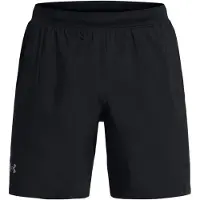 Under Armour Sportbroek 'Launch 7' grijs / zwart