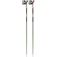 LEKI Flash Carbon Nordic Walking Stokken Groen/Zwart || Maat: 130