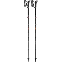 LEKI Makalu FX 3 delig Wandelstokken Zwart