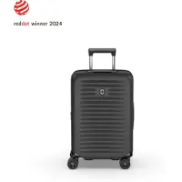 Victorinox Airox Advanced 4 wielen Cabinewagen S 55 cm Laptop compartiment met uitbreidingsplooi zwart