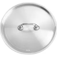 Hendi Deksel voor kookpannen – sandwichbodem – gesatineerde afwerking – ⌀240mm