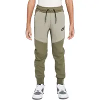 Nike Tech Fleece Sportswear Joggingbroek Kids Olijfgroen Grijs Zwart
