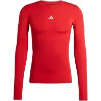 Adidas Functioneel shirt knalrood / wit