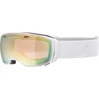 Alpina Skibril Estetica Qv White Gloss Mirror Gold