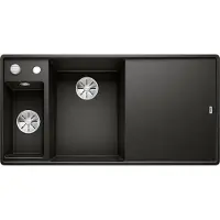 BLANCO Axia III 6 S-F (BL/CG) zwart/noir auto.