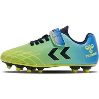 Hummel Sportschoen 'Top Star' lichtblauw / limoen / lichtgroen / zwart