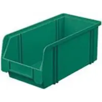 LA-KA-PE Magazijnbak | L290/266xB140xH130 mm | PS groen | 25 stuks - LK3A GRÜN LK3A GRÜN