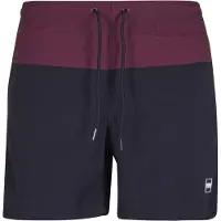Urban Classics Zwemshorts bordeaux / zwart