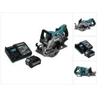 Makita RS 001 GD1 accu-handcirkelzaag 40 V max. 185 mm borstelloos + 1x accu 2,5 Ah + oplader
