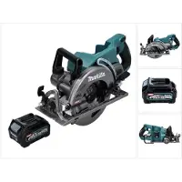 Makita RS 001 GD1 accu-handcirkelzaag 40 V max. 185 mm borstelloos + 1x accu 2,5 Ah - zonder oplader